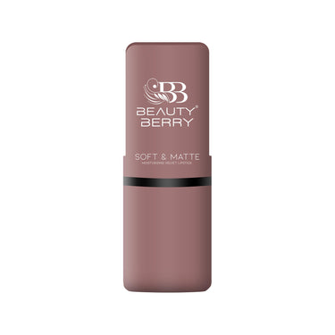 Beauty Berry Soft & Matte Moisturizing Velvet Lipstick For Women - Long-Lasting, Hydrating, High-Pigment Color. (Shade 05)